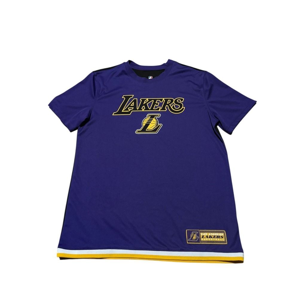 NBA Dri Fit Los Angeles Lakers #23 Lebron James T-Shirt Jersey sz Medium